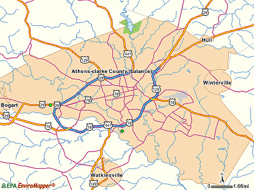 Athens Area EPA Cleanup Sites