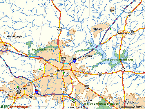 Chapel Hill Area EPA Cleanup Sites